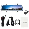 10 inch 25K Car DVR Reverse Rear View Mirror Video Recorder Dual Lens With Night Vision Backup Dash Camcorders 32GB Micro SD Car7430265