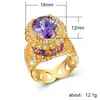 Gros-style nouveau bijoux chauds plaqué argent 925 zircon bague mode dame bague cadeau bijoux