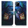 Wallet Phone Cases for iPhone 14 13 12 11 Pro Max XR XS X 7 8 Plus - Colorful Painting PU Leather Dual Card Slots Flip Kickstand Cover Case