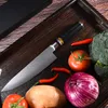 8 pollici chef coltello VG10 Damasco professionale Giapponese, cucina Stoviglie Coltello 67 Livelli Super Sharp Cleaver affettare verdure Gyuto Knife