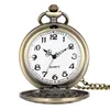 Retro steampunk orgulhoso de ser um agricultor relógio de bolso de bronze vintage analógico de quartzo fob relógios colar calha relógio de relógio Nalog es nalog es