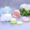 100 X Lege Cosmetische Verpakking Zalfpotje Containers 20 ml 50 ml DIY Macoron Kleur PP Crème Plastic Flessen voor Cosmetics157o