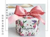 Geschenkwikkel Europe ZEXAGON STIJL Candy Box Wedding Gunsten papieren dozen met lint baby shower verjaardag geschenken tas feestbenodigdheden1