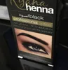 Ryana Henna Natural Eyebrow Eyelash Professional Colour Tint Cream Kit, 15-Minuten-Schnelltönung Braun Schwarz Erhältlich mit einfachem Farbstoff