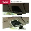 Car Styling Sticker Per BMW 5 Serie 7 5GT X3 X4 F10 F18 F25 F26 Interni Luce di Lettura Anteriore Lampada Telaio Copertura Trim Accessori