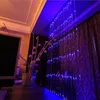 3M*3M 6M*3M 640 Led Waterfall String Curtain Light Leds Water Flow Christmas Wedding Party Holiday Decoration Fairy String Lights waterproof