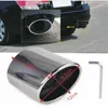 Für Honda Accord 2008 2009 2010 2012 REAR MUFFLER TIP PIPE STEEL EXHAUST TAIL252s