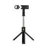 Mirror Wireless 70CM Extendable Bluetooth Selfie Stick Fill Light K10-S Foldable Phone Holders With Rear View Shutter For samsung s10