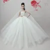 Robe de mariée élégante faite à la main, jolie robe de princesse, vêtements de fête pour filles, cadeau, accessoires, nouvelle collection 2019