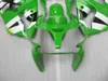 Motorcykelinjektionskit för Kawasaki ZX-6R 636 00 01 02 ZX636 ZX6R 2000 2001 2002 ABS Plast eftermarknadsfee