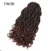 18039039 Crochet Braids Synthetic Goddess Locs Heat Resistant Crochet Hair Extensions 24strandspack Bohemian locks1981405