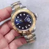 Automatisk mekanisk Rolx armbandsur av högsta kvalitet lyx 18K guld 116622 Toppkvalitetsrörelse 40mm safir dial rostfritt stål xz2yp