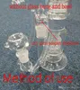 Cheap Newest double adapter crown glass bong joint adapter more size 14.4mm 18.8mm oil rig dab water pipe