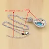 Conjuntos de jóias de casamento 925 Prata esterlina Brown Blue Cubic Zirconia Decorações para mulheres Brinco / Pingente / Colar / Anel / Pulseira1
