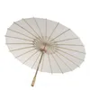 Weißbuch-Regenschirm-chinesisches Mini-Handwerk Braut-Hochzeits-Sonnenschirme 20-60cm Bambus-Griff-Papierschirme
