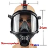 MF14 Gasmasker Biologische en Radioactieve Verontreiniging Zelfaansluiting Volledig Gezichtsmasker Klassiek Gasmasker 4.91