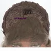 perruque Lange Cornrow geflochtene synthetische Lace-Front-Perücken schwarz braunFarbe Micro Braids mit Babyhaar hitzebeständig für Afrika ame9188438