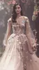 2019 Real Paolo Sebastian Spring Prom klänningar Långa ärmar Flower Brodery Party Evening Downs Applices Ankellängd Tulle Form288o