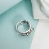 Caldo anello classico con fiocco in argento sterling 925 per gioielli Pandora con cofanetto originale CZ diamante selvaggio regalo di San Valentino da donna di alta qualità