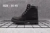 Hot koop-laarzen lederen mannen vrouwen snowboots casual martin laarzen groothandel modemerkschoen