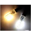 2019 LED G4 Bulb Mini Corn Bulb DC12V AC / DC12V 220V 24LED / 48LED / 64LED KOLD / varm vit 1W LED kan ersätta 10W halogen