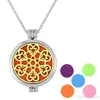 Diffuser Necklace Open Lockets Pendant Perfume Essential Oil Aromatherapy Locket Necklace