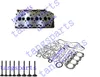 New S4Q2 Cylinder head & valves & engine gasket kit Fit Mitsubishi diesel excavator forklift dozer etc. engine parts kit in good quality