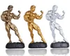 New Male Bodybuilder Resin Painted Statue Men Sexy Fitness Gym Figure Muscle Bodybuilding 2562162