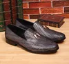 Italian New Khaki Men Loafers Style Rivet Slip-on Party Wedding Black Veet Dress Shoes Men's Flats 37-45 X69 544 's 41530