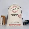 Рождественские сад Canvas Santa Sacks Candy Bage Bags Claus Xmas Подарочная сумка для детей