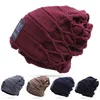 2019 Stijlvolle Skullies Mutsen Winter Hoeden Man Dikke Warme Winter Hoed Mannelijke Dikke Hoed Mutsen Cap Heren Winter Caps Toucas Gorros