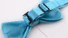 Barnbågar 9 4 5cm 32 färger Justera spännet Solid Color Bowknot Occupational Bowtie för Baby Kid Bow Tie Christma257C