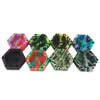 Hexagon Silicone Ashtray, Pyramid Tap Tray with Compartments for Holding Coils, Lighters, Pens, Papers