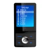 FM-sändarebil MP3 Trådlös Bluetooth Handsfree-bilmonteringssats AUDIO AUX-modulator med QC3.0 Dual USB-laddningsfärgskärm