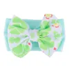 Ins drukowane opaski na głowę Baby Bow Flower Butique Dziewczyny Bekehemia Hair Akcesoria Dzieciowe oprogramowanie do włosów FFA287814407587