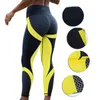 Leggings de yoga à impression numérique en nid d'abeille géométrique, nouveau style tendance, pour soulever les hanches et la taille, 2020