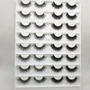 16 paires Multipack 3D Mink Hair Faux Coiffes Natural Wispy Fluffy Lashes Lash Natural Eye Makeup Tools Faux Eye Lashes1419224