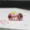 brand jewelry luxury austrian crystal earrings for women gold stud for girls gift