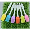 Fashion Silicone BBQ Brush Cooking Pastry Butter Brush Kitchen Heat Resistance Basting Oil Brushes Cake Cream Brushes Baking Tool 1217321