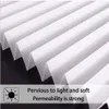 Wholesales Plain Waterproof 3pcs 48x72" Pleated Curtain Cordless Light Filtering Pleated Fabric Blind Shade