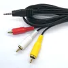 3,5 мм до 3 RCA штекер RCA стерео аудио-видео Мужской AUX кабель 5Ft Cord