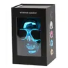 Sunglass Skull Wireless Bluetooth Högtalare Halloween Gift Skull Head Shape Speaker Subwoofer Soundbox3212376