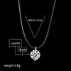 Zeemeermin Tear Necklace Meteorite Hanger Transparante Vislijn Onzichtbare Damesmode Sieraden Sleutelbeen Ketting