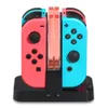 YoTeen для Nintendo Switch Joy-Con Charger 4 в 1 USB зарядка док-станции для Pro контроллера