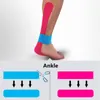 15 kleur 5 m kinesiologie tape atletisch herstel elastische tape kneepad spierpijn reliëf knie pads ondersteuning gym fitness bandage