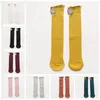 Baby Socks Girls Knee High Socks Cartoon Casual Stockings Fashion Long Socks Candy Color Chaussette Cotton Boot Anklet Leg Warmers Czyq4626