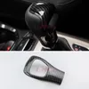Pour Jeep Renegade accessoires 2016 2017 2018 porte avant poignée de main couverture intérieure rouge en Fiber de carbone changement de vitesse tête garniture accessoires de voiture
