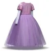 1 stücke Baby Mädchen Prinzessin Kleid Süße Kinder Cosplay kostüme Führen Kleidung Formale Volle Party Prom Kleider Kinder Clo4229163