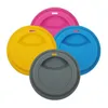 9cm Silicone Coffee Cup Lid Creative Houseware Food Grade Silica Gel Dust Proof Sealed Glass Lid