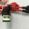 Pletające kable USB Typ C V8 Micro 1m/3ft 2M/6ft 3M/10ft Data 2A Szybka ładowarka kabla linka linowa linia N C do C Kabel dla telefonu